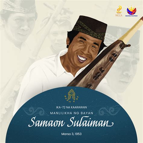 BIRTH ANNIVERSARY OF MANLILIKHA NG BAYAN UWANG AHADAS.